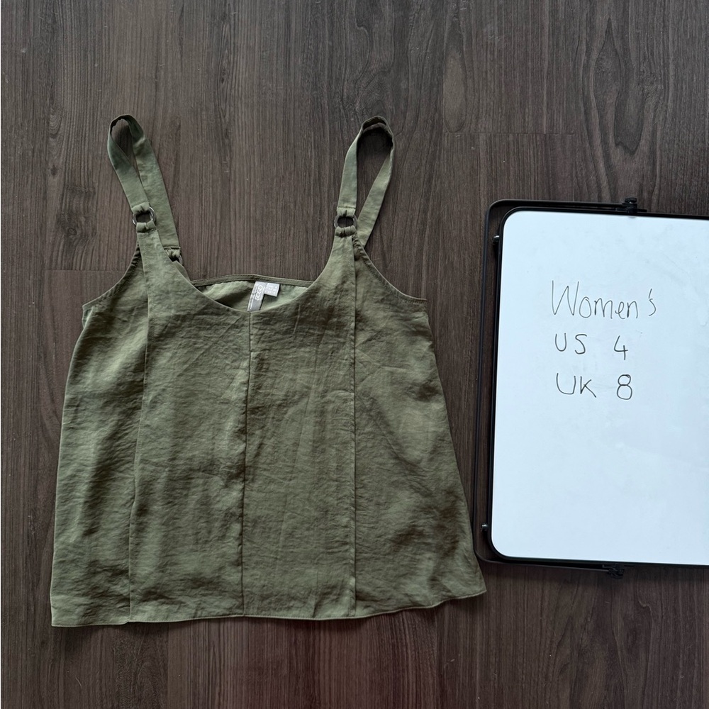 Olive Green Tank Top / Cami